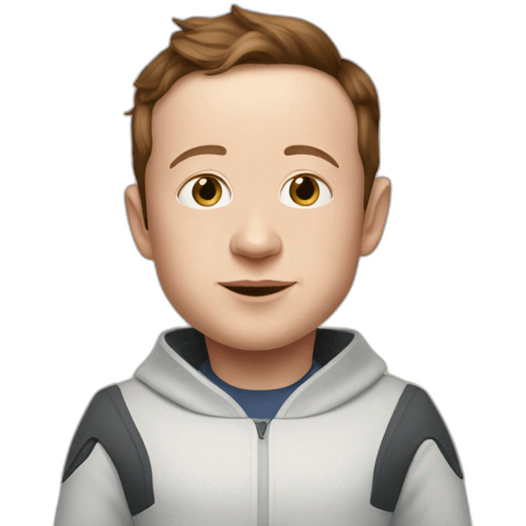 Zuckerberg and Elon musk baby emoji