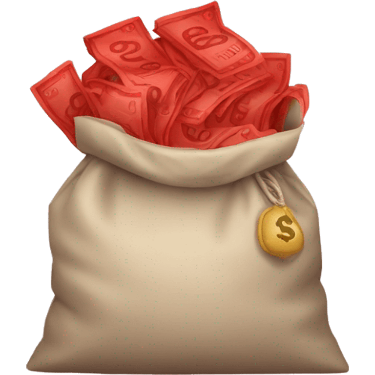 bag of red money emoji