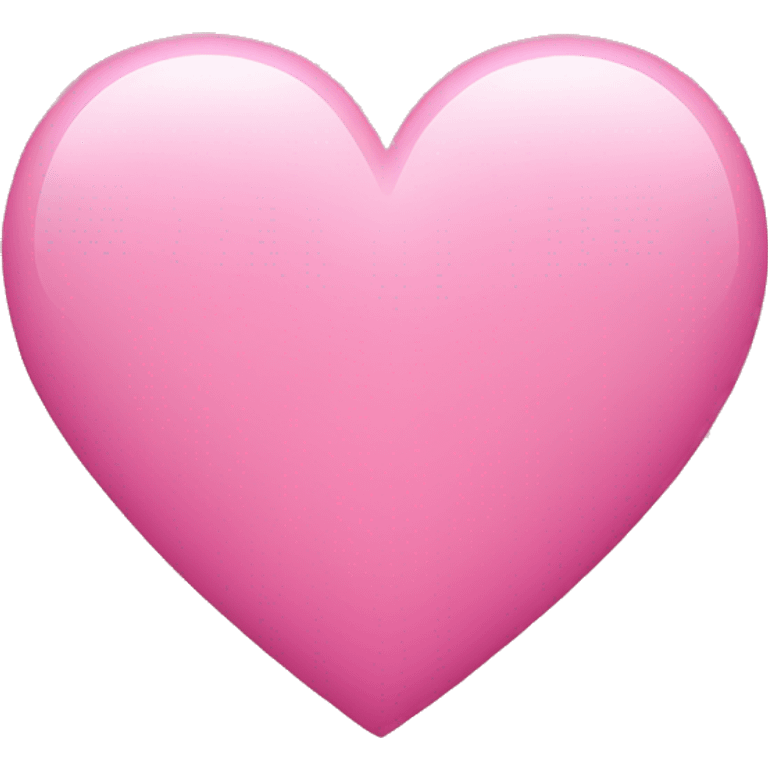 Pink heart emoji