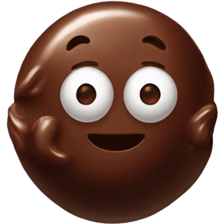 one chocolate bonbon emoji