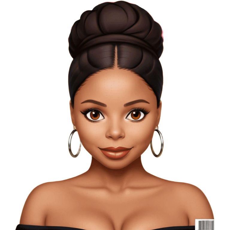 Sanaa lathan on the cover of  Magazine “Ebony”  emoji