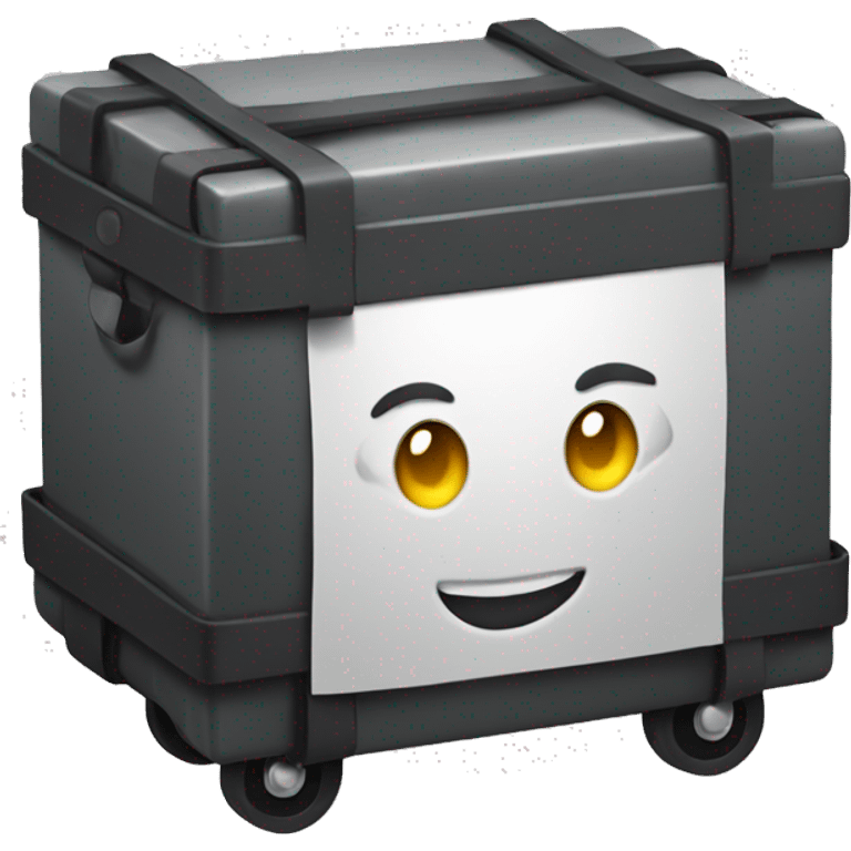 Carbon Box with wheels  emoji