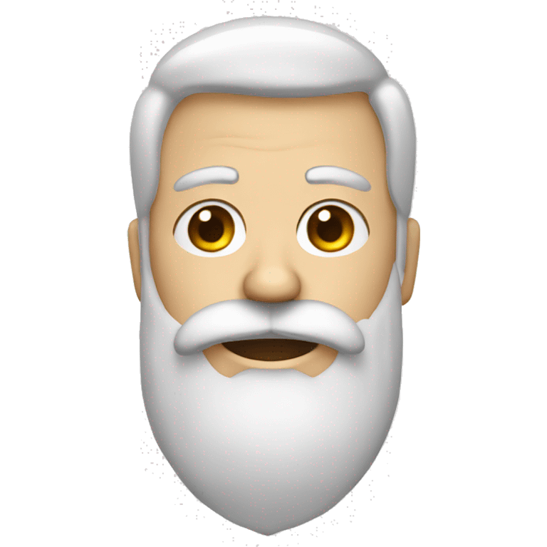 white beard emoji