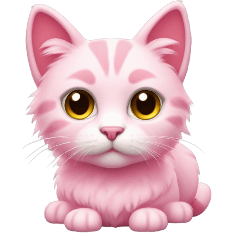 Pink Kitty emoji