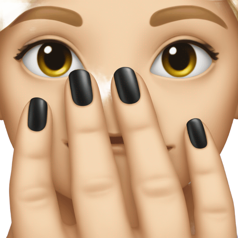 Black nails  emoji