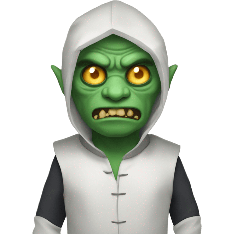 Roi en costume de monstre  emoji