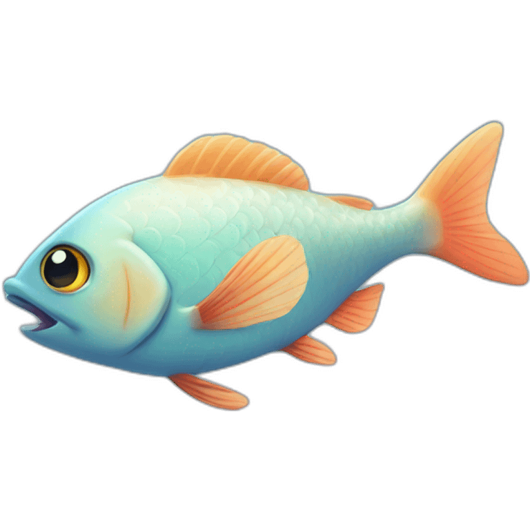 Cute fish emoji