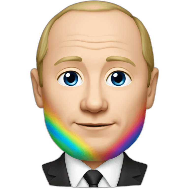 Putin-Rainbow emoji