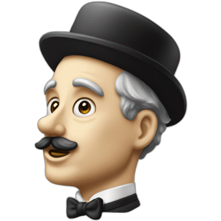 Charlie chaplin dictateur emoji