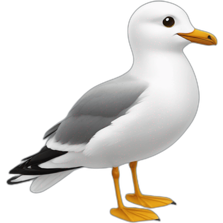 mouette qui vole emoji