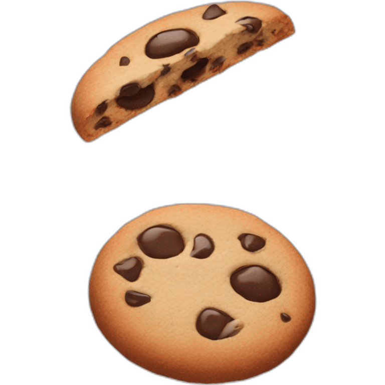 Un cookie avec des péti emoji