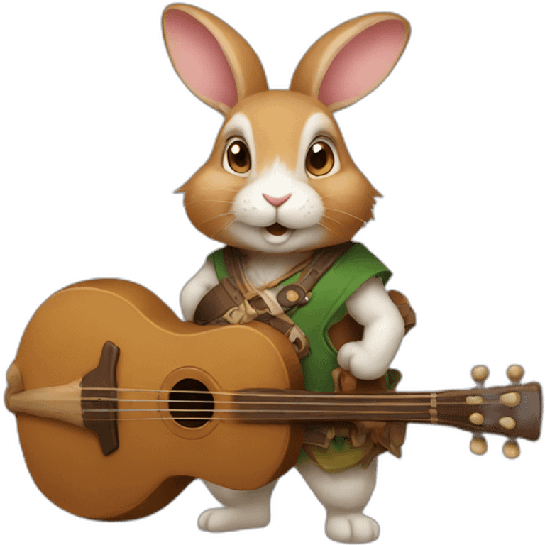 Rabbit bard emoji