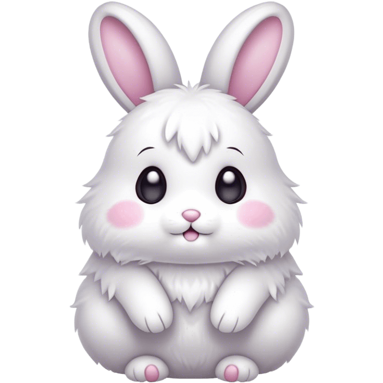 Kawaii Easter bunny  emoji