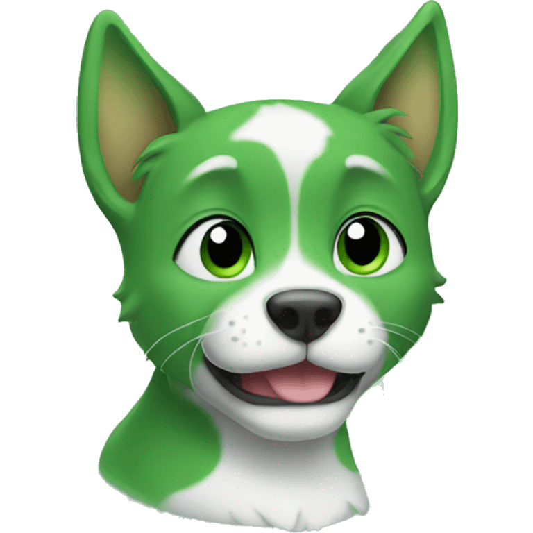 green paws emoji