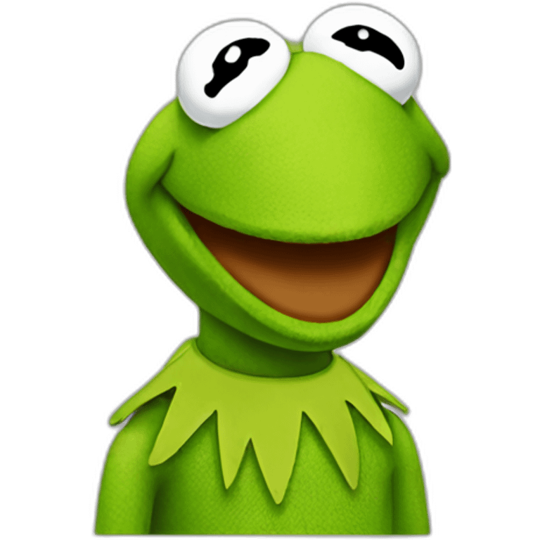 with kermit emoji