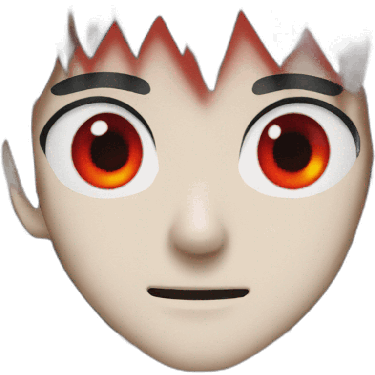 naruto with red eyes emoji