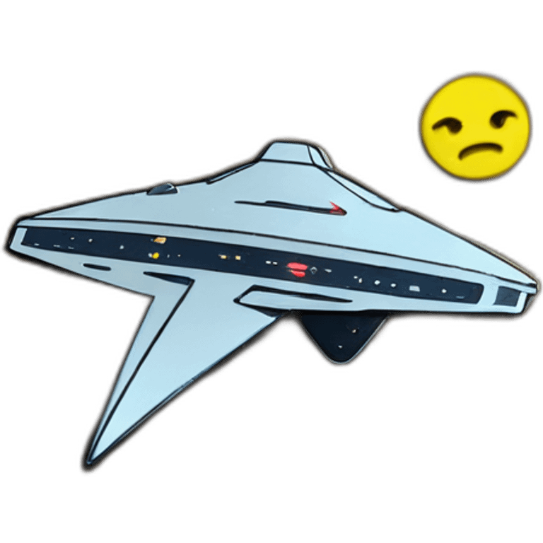 starfleet star tren tng pin emoji