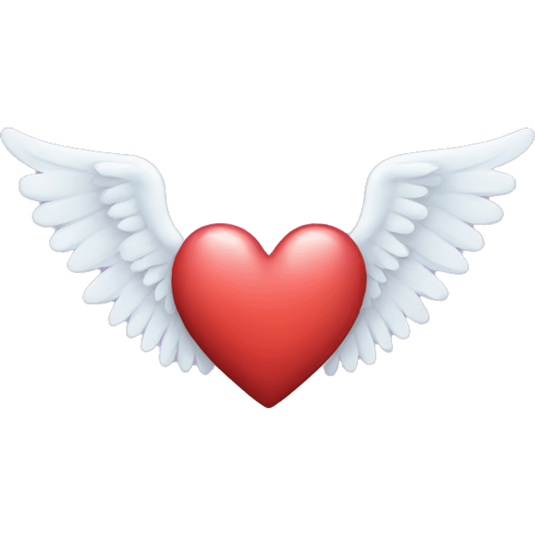 heart with angel wings emoji