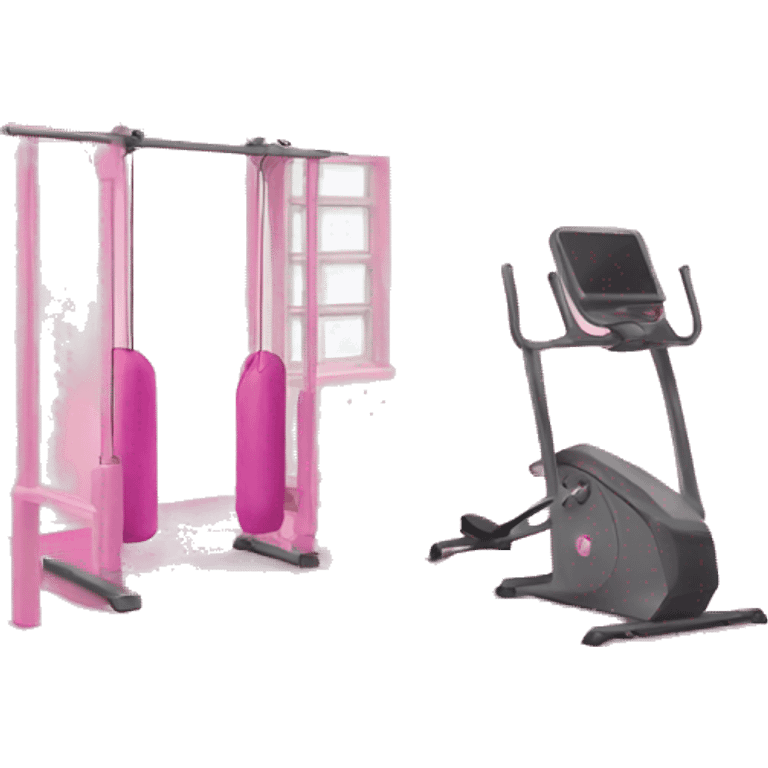 Pink Gym  emoji