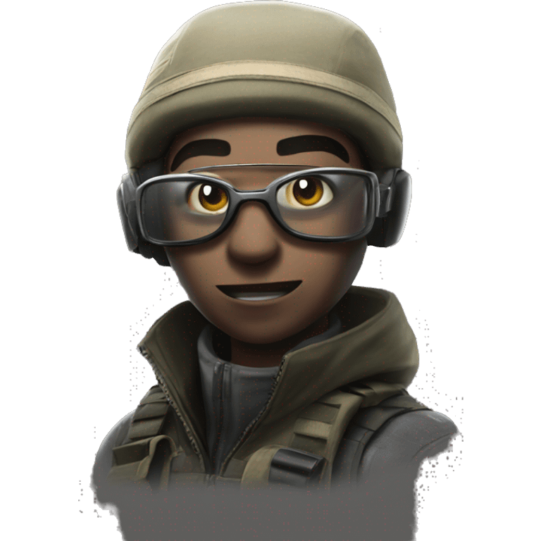 Mozzie from rainbow 6 siege  emoji