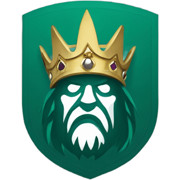 Philly eagles with king crown emoji