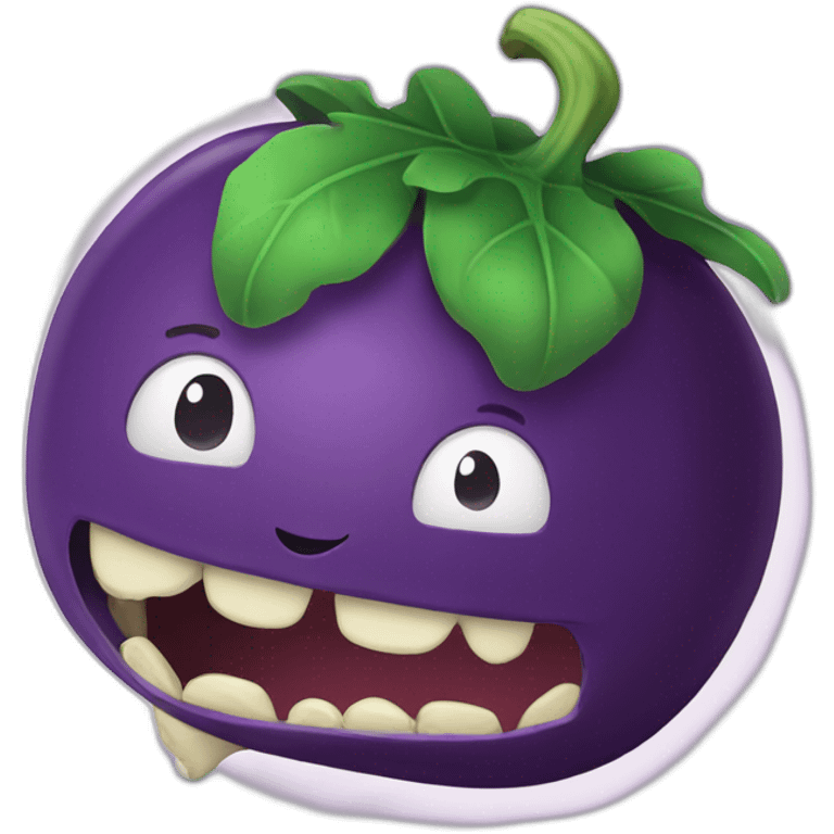 behemoth-eating-eggplant emoji