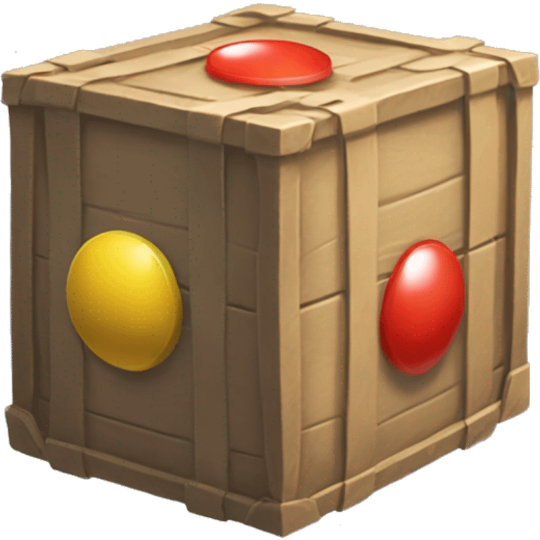 loot box that has pokeballs emoji