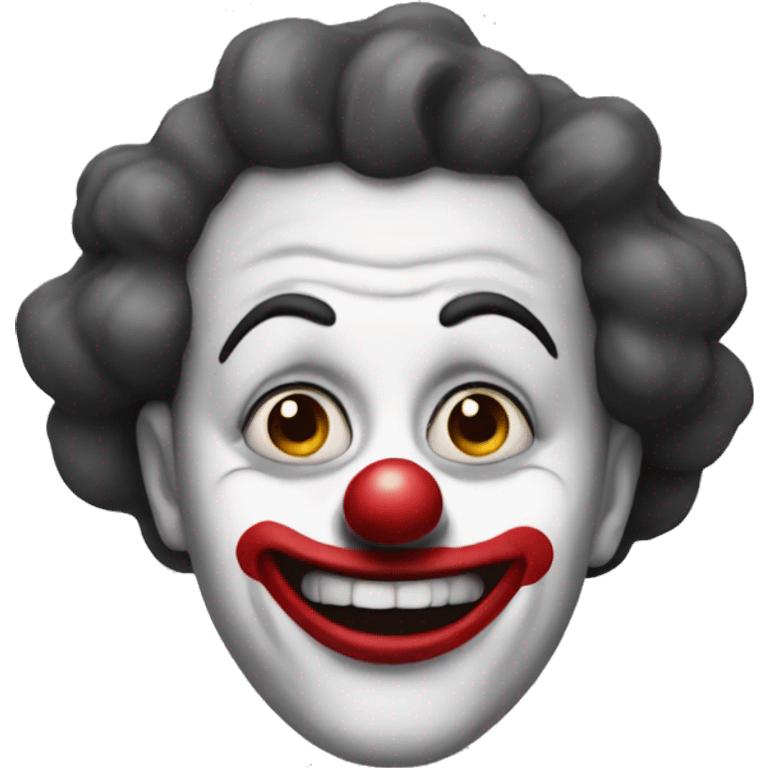 tragic clown emoji