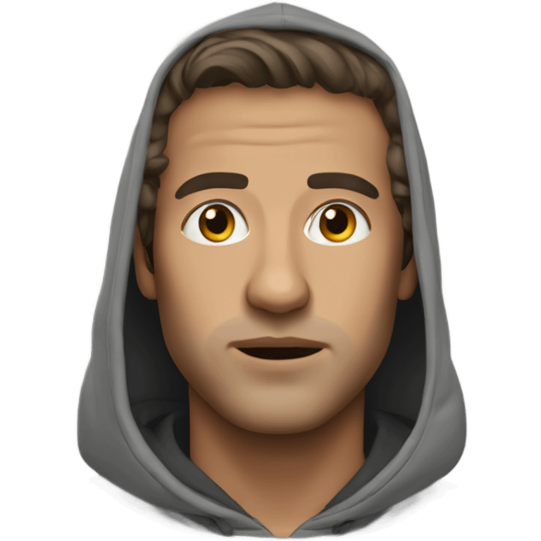 Kevin Moore in hoodie emoji