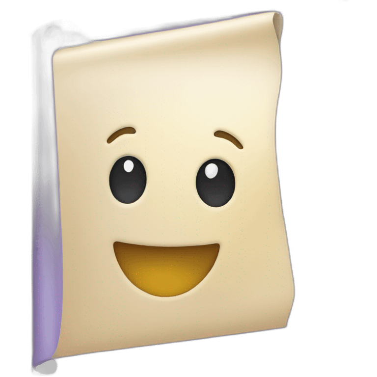 Folder with video-projective emoji