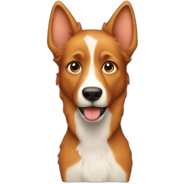 ginger shepherd emoji