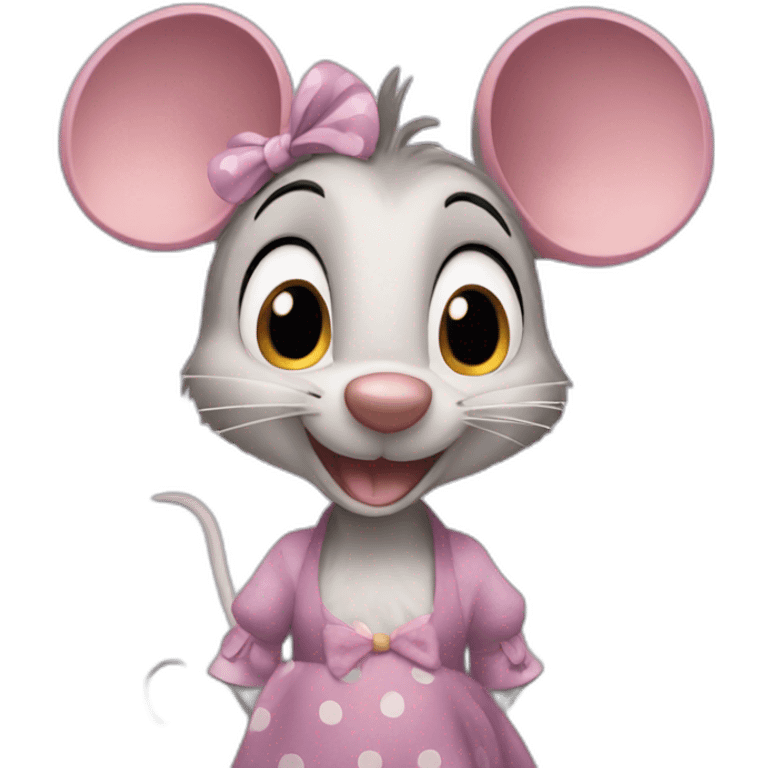 Ratita minnie emoji