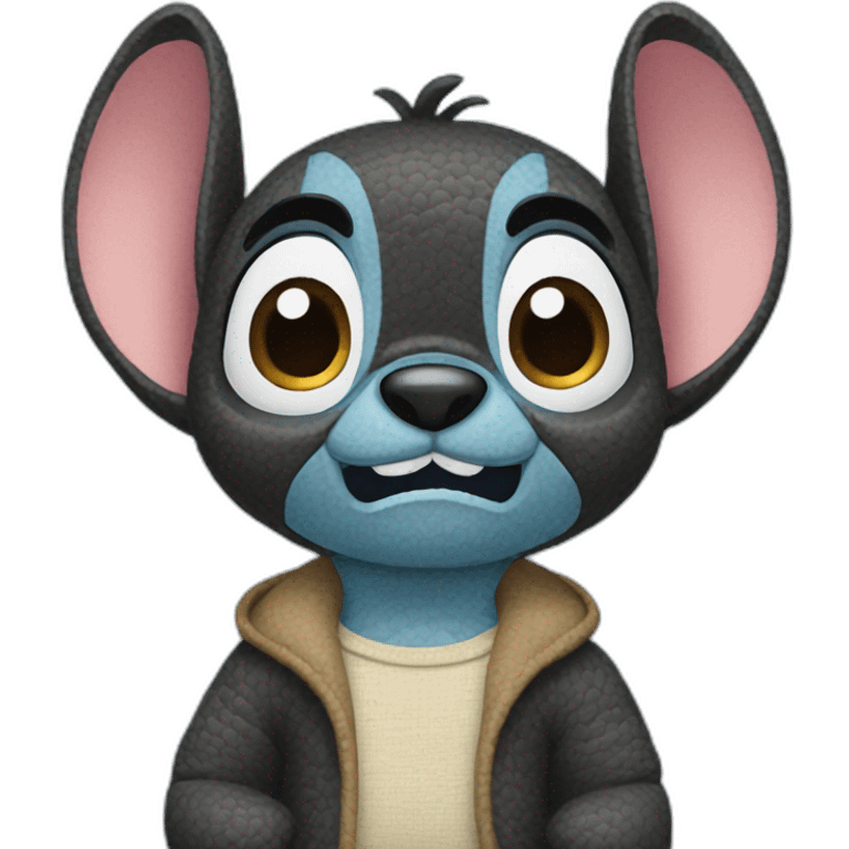 Stitch mignon emoji