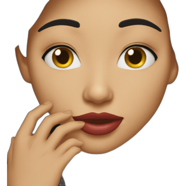 My wife kiss emoji