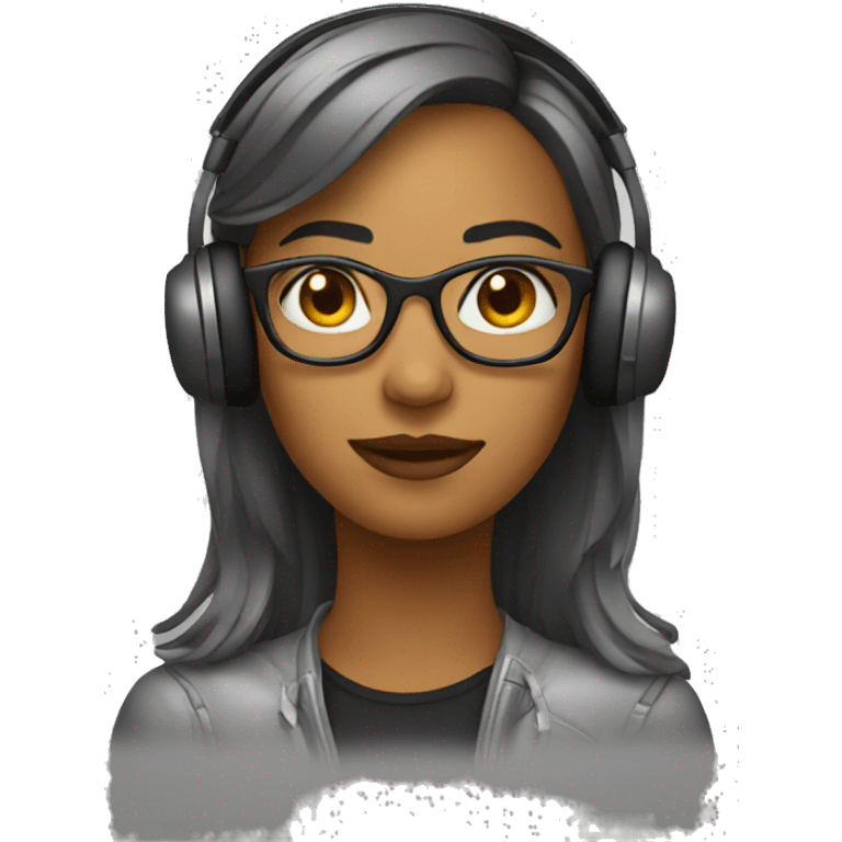 Music producer woman emoji