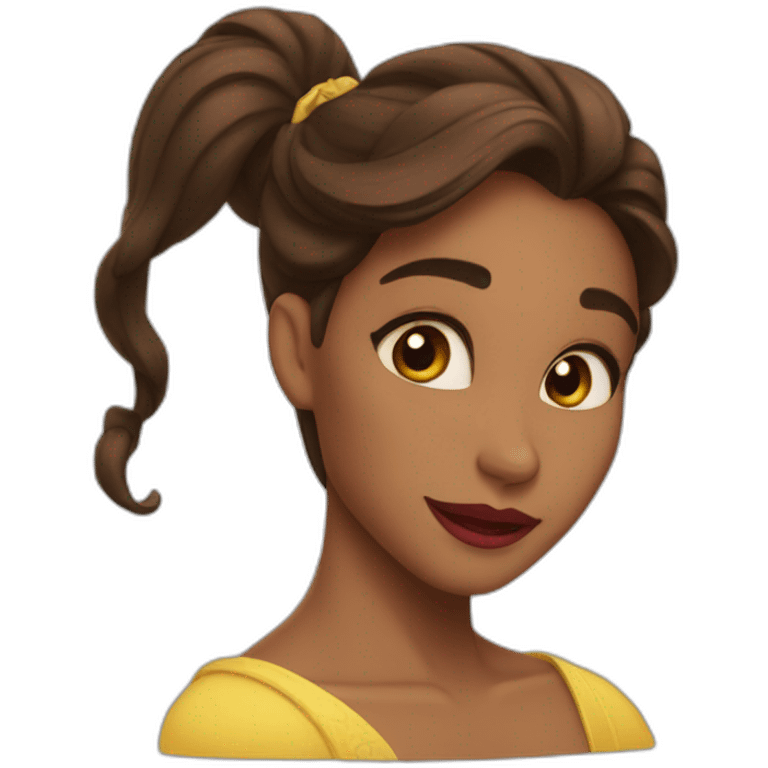 Beauty and the Beast emoji