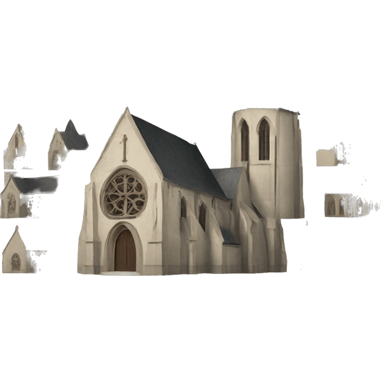 Gothic medieval church emoji