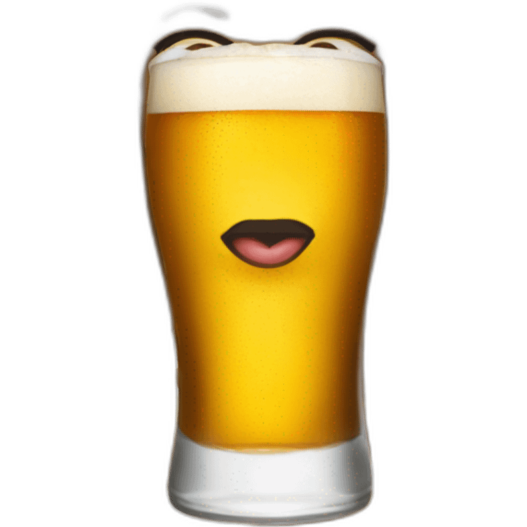 Tina Turner drink beer emoji