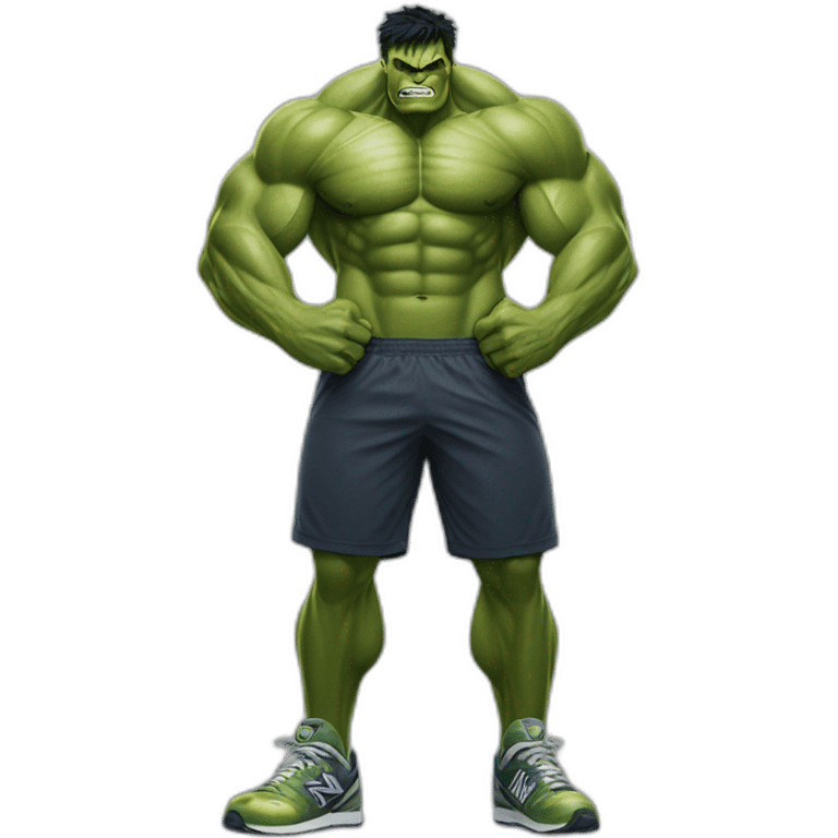 hulk in new balance emoji