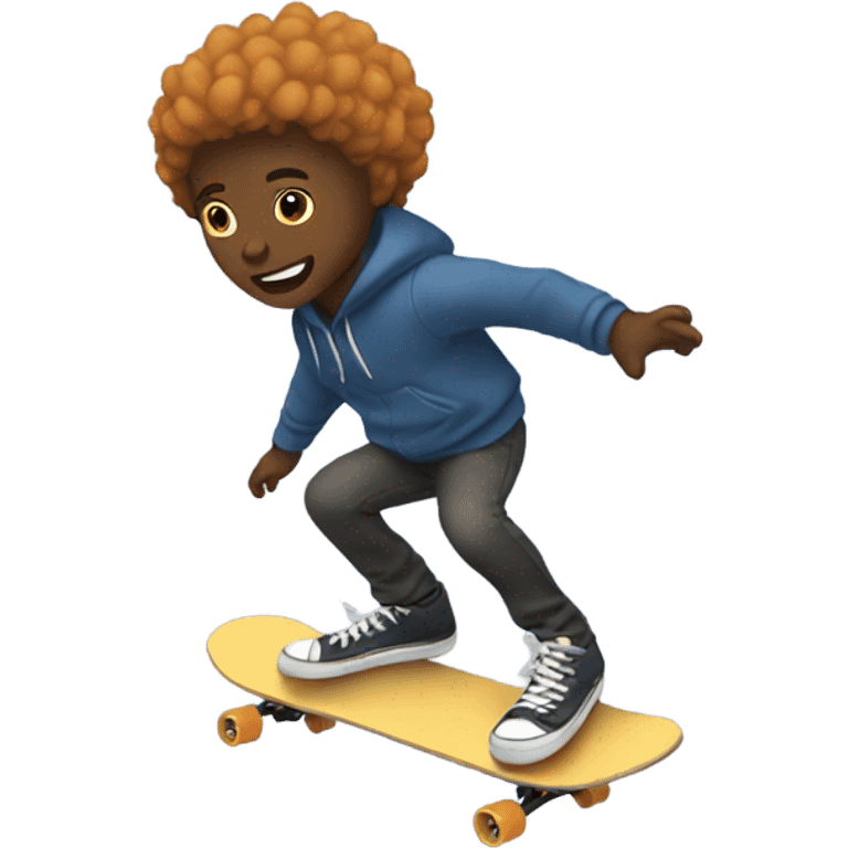 Me skateboarding  emoji