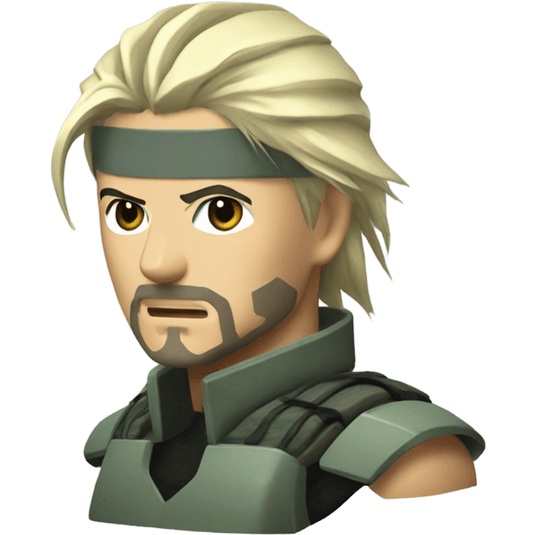 raiden from metal gear solid emoji