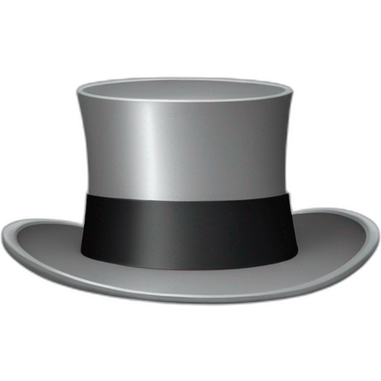 gray bitcoin coin retro disney cylinder hat emoji