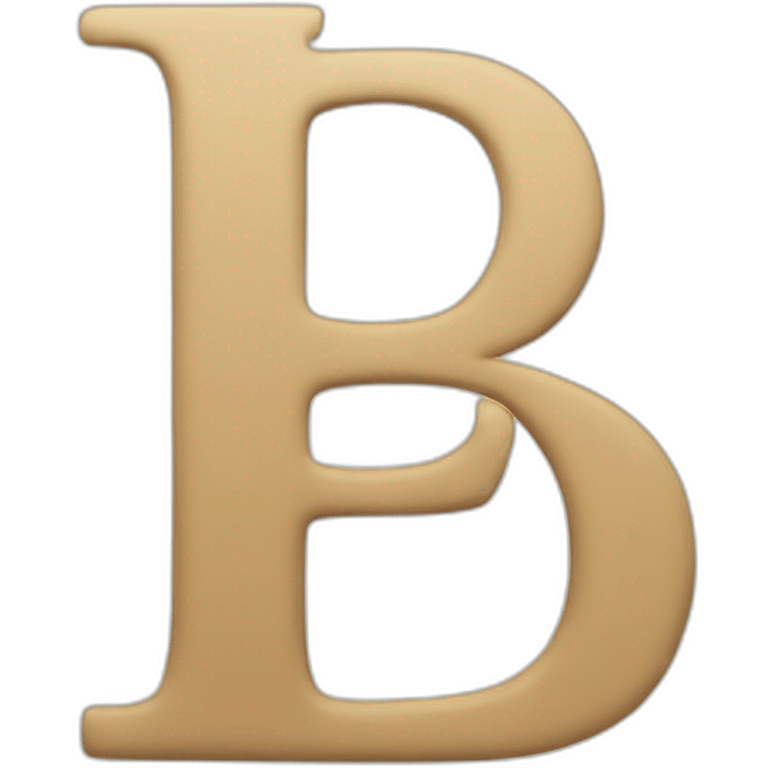 B LETTER emoji