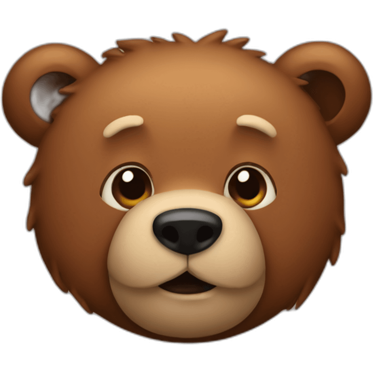 Stritched bear emoji