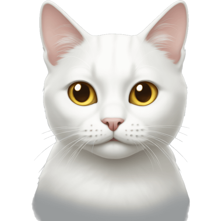 White cat emoji