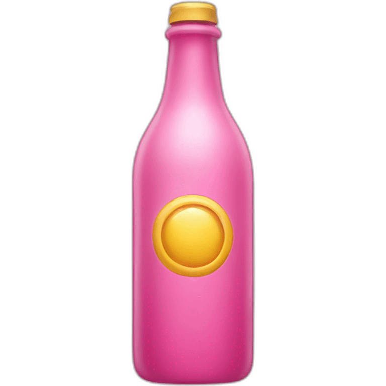 Pink Bottle emoji