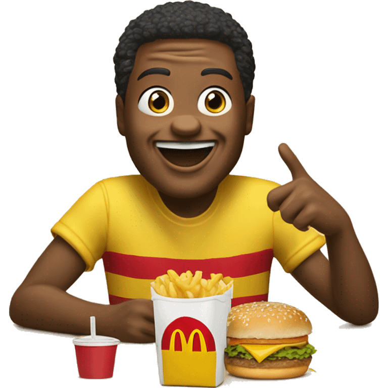 mc donald’s happy meal emoji