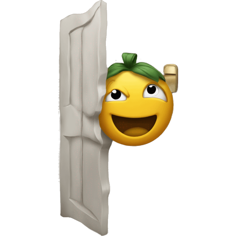 turning a doorkn emoji