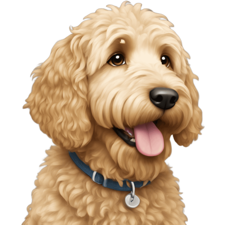 Goldendoodle emoji