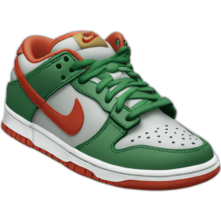 nike dunk low emoji